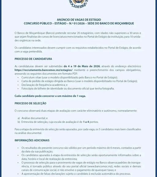 Banco de mocambique