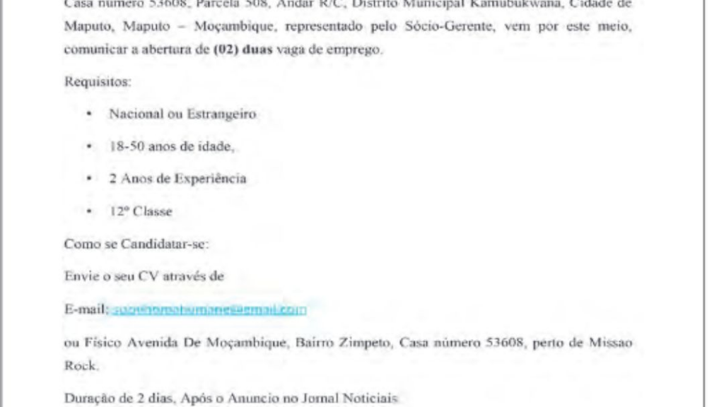 Vagas de gerentes